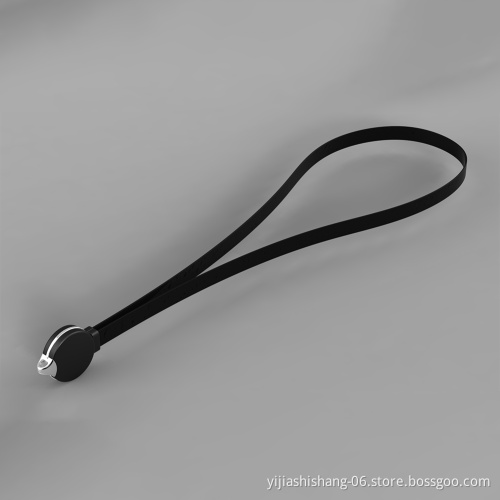 OEM Customized Design Promotion Gift Cable Neck Strap Lanyard Type C USB Flat Measure Ruler Charging Data Cable for Samsung